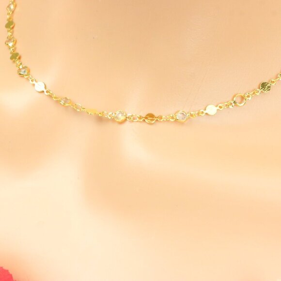 "Minimalist Necklace – Timeless, Elegant Jewelry for Her, MAR091840 - Picture 9 of 10